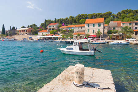 Maslinica, Solta Island, Croatiaのeditorial素材