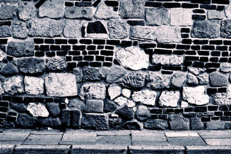 old brick wallの写真素材
