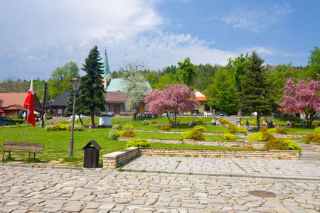 Lanckorona, Polandの写真素材