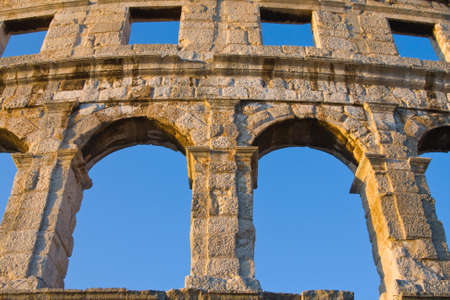 Amphitheater of Pula, Croatiaのeditorial素材