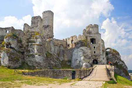 Ogrodzieniec Castle, Poland. のeditorial素材