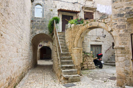 Trogir, town in Croatiaの写真素材