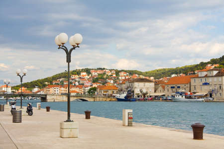 Trogir, town in Croatiaの写真素材