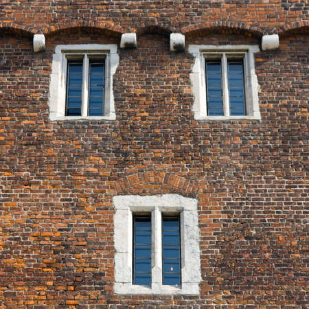 The Window on the Facade の写真素材