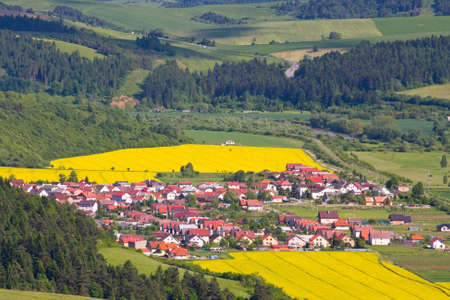 Slovakia countryside - Summer mountain panorama, Stara Lubovnaの写真素材