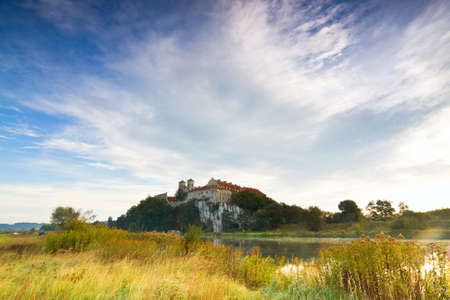 Benedictine monastery in Tyniec near Cracow, Poland のeditorial素材