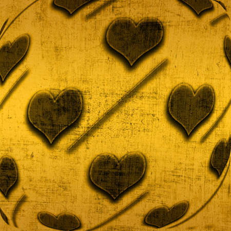 Valentine's background with hearts