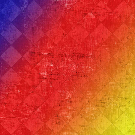 color grunge checkered background の写真素材