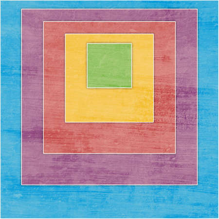 geometric grunge colorful background with squaresの写真素材