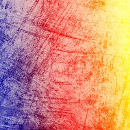 Colorful scratched vintage background の写真素材