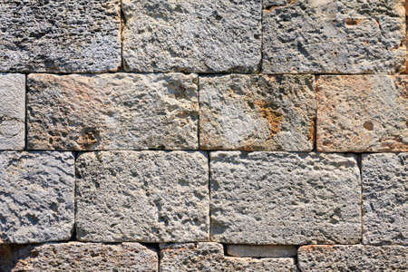 stone wallの写真素材