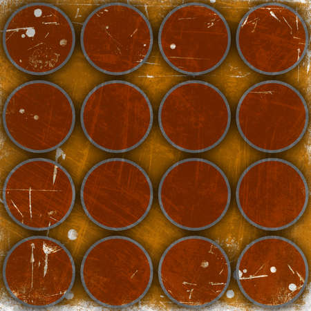 Grunge circles background 