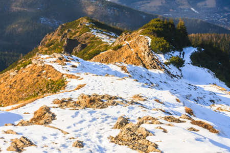 Hala Gasienicowa, winter landscape, High Tatra Mountains