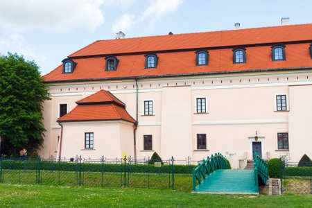 Renaissance castle in Niepolomice, Poland のeditorial素材