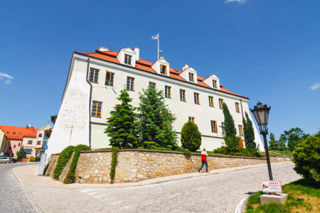 Sandomierz, Poland - MAY 23  Sandomierz is known for its Old Town, which is a major tourist attraction  MAY 23, 2014  Sandomierz, Polandのeditorial素材