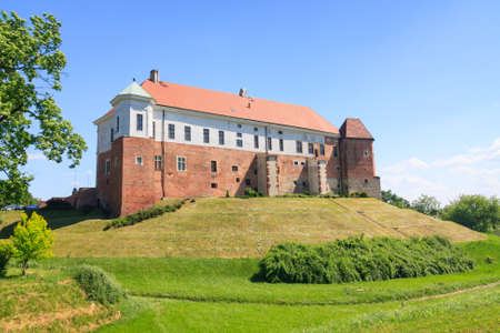 Castle in Sandomierz, Poland のeditorial素材
