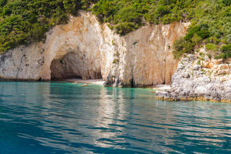 Keri caves on Zakynthos island, Greece の写真素材