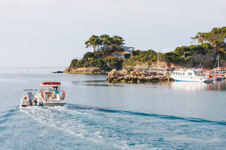 Agios Sostis, small island in Greece, Zakynthosの写真素材