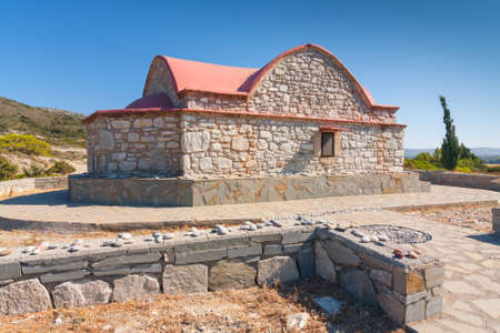 Chapel, Rhodes Island, Greece の写真素材