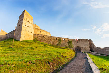 Rupea Castle near Brasov, medieval fortressのeditorial素材