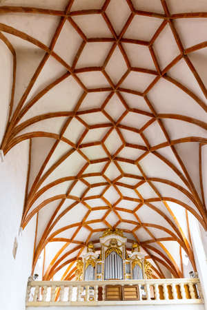 Fortified church in Prejmer, Romania.のeditorial素材