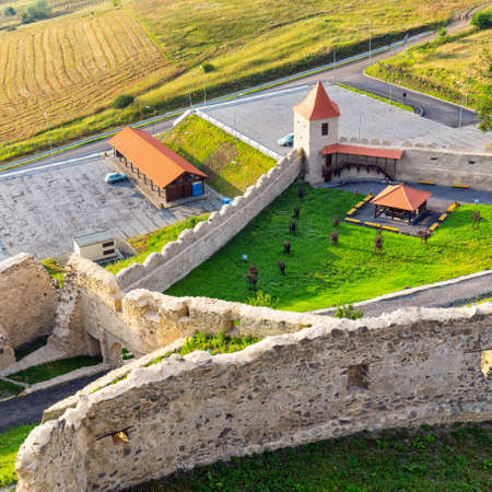 Rupea Castle near Brasov, medieval fortressのeditorial素材