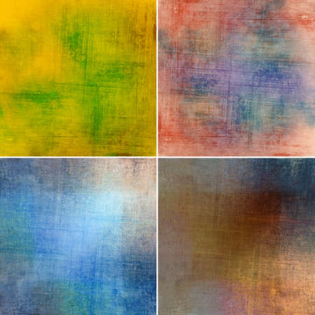 set of vintage colorful backgroundsの写真素材