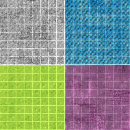 set of geometric grunge backgroundsの写真素材