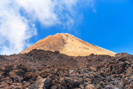 El Teide National Park, Tenerife, Canary Islands, Spainの写真素材