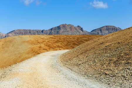 Volcanic bombs on Volcanic bombs on Montana Blanca, Teide National Park, Tenerife, Canary Islands, Spainの写真素材