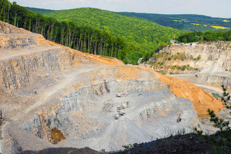 Quarry in Polandの写真素材