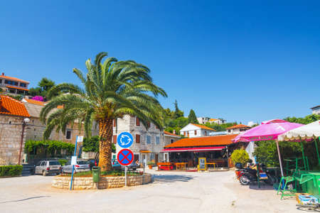 Maslinica, Solta Island, Croatia, 2010 JUNE 30: Marina in small village Maslinica in Solta Island. Nice and interesting tourist destinacjonのeditorial素材
