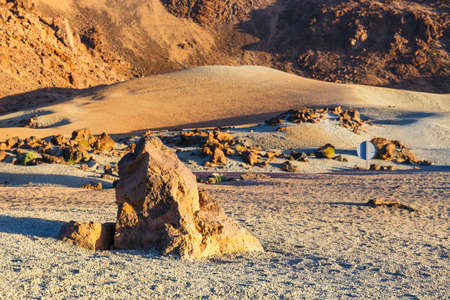 sunrise in the caldera of El Teide Volcano, Tenerife, Spain