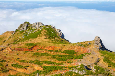 mountains above the clouds, Madeira Island, Portugal