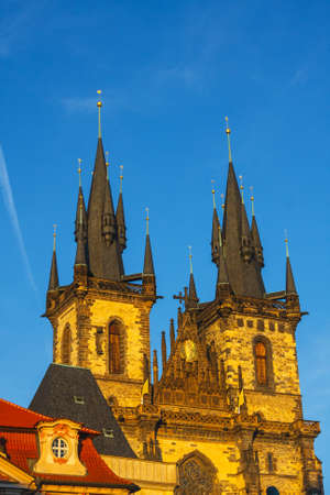 Tyn Church, Pragueの写真素材