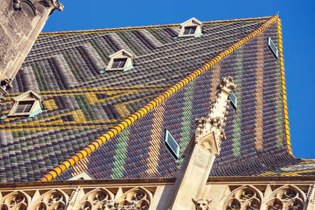St. Stephen's Cathedral in Vienna, Austriaの写真素材