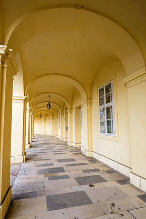 Schonbrunn Palace, Baroque palace is former imperial summer residence located in Vienna, Austriaのeditorial素材