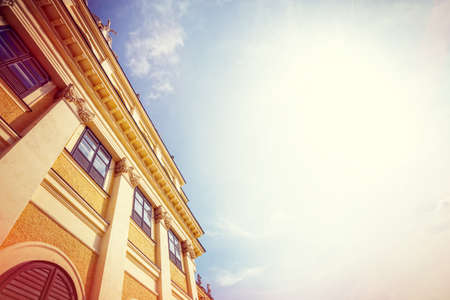 Schonbrunn Palace, Baroque palace is former imperial summer residence located in Vienna, Austriaのeditorial素材