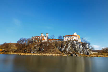 Benedictine monastery in Tyniec near Cracow, Polandの写真素材