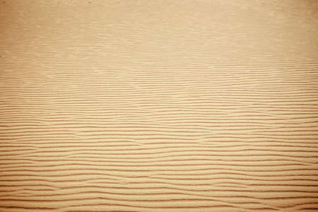 Lines in the sand of a beach, close upの写真素材