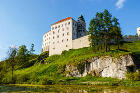 Royal Castle Pieskowa Skala near Krakow, Polandのeditorial素材