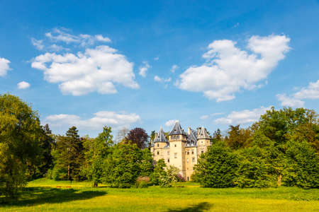 Renaissance style castle located in Goluchow near Kalisz, Polandのeditorial素材