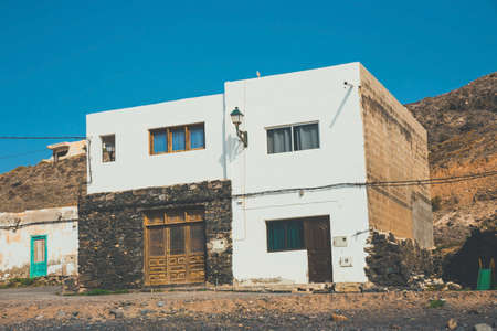 Pozo Negro, small fishing village on Fuerteventura, Canary Island, Spainのeditorial素材