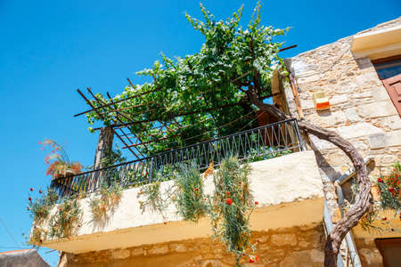  Traditional creten village Margarites famous for handmade ceramics, Crete, Greeceの写真素材