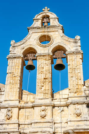 View on the Basilica of Arkadi Monastery on Crete, Greeceの写真素材