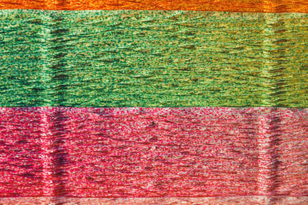 close up of color corrugated paper backgroundの写真素材