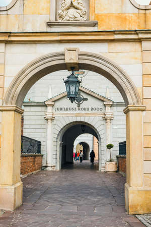 Czestochowa, Poland, 29 April 2015: Jasna Gora sanctuary in Czestochowa, Poland. Very important and most popular pilgrimary place in Polandのeditorial素材