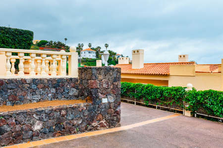 Lounge area at luxury hotel, Tenerife island, Spainのeditorial素材