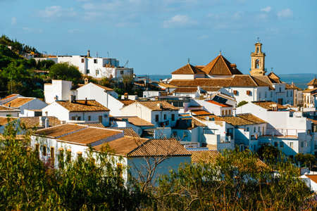 Historic village of Antequera in Andalusia, Spainの写真素材