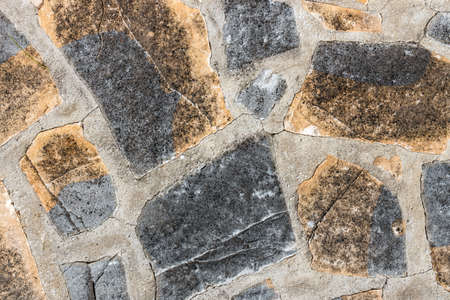 Texture of a stone wall as backgroundの写真素材